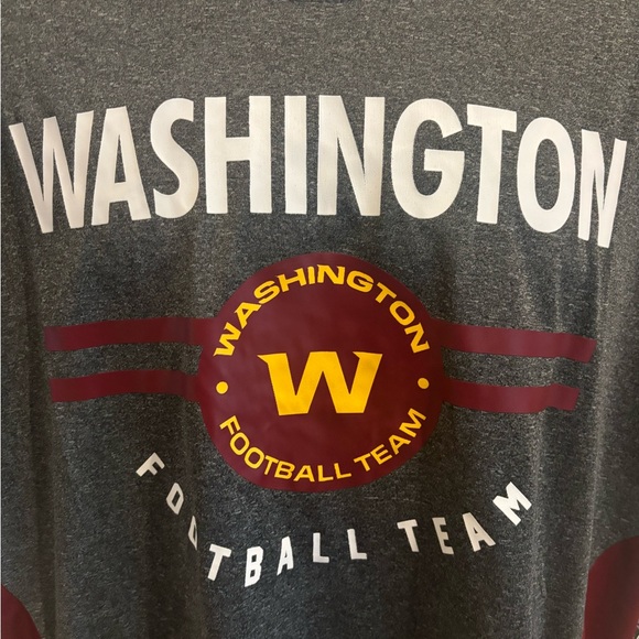 Washington Commanders Football Team NFL Men’s Dri-Wick X-Large XL Grey Shirt NWT - Picture 2 of 8